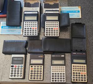 Stock Calcolatrici Casio Anni 70/80 Collezionismo In vendita a