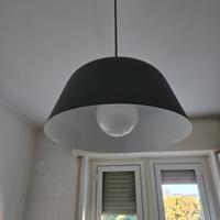 Lampadario sospeso grigio