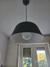 Lampadario sospeso grigio