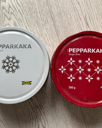 Scatole di latta PEPPARKAKA ikea