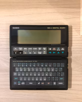 Agenda elettronica Casio SF-7500 digital diary64KB