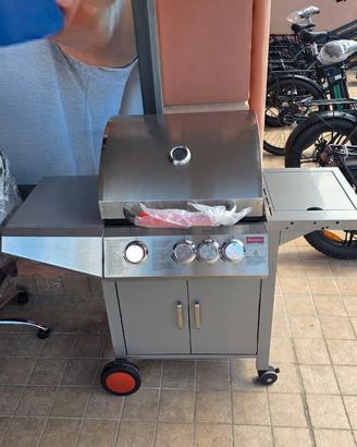 BBQ Barbeque Inox FERRABOLI ITALIA  + Fornello
