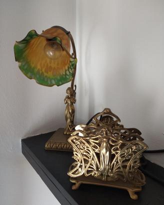 lampada e portacarte