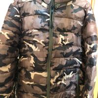 Piumino mimetico bambino