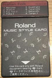 Card styles Roland TN-SC2
