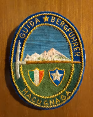 Distintivo Guida Bergfuhrer di Macugnaga