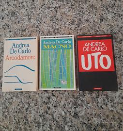 Andrea De Carlo set 3 libri Bompiani