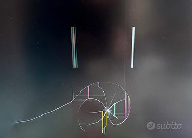 Monitor gaming rotto