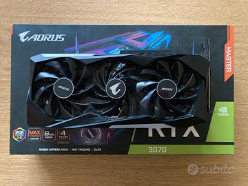 Nvidia geforce rtx 3070 gigabyte aorus master