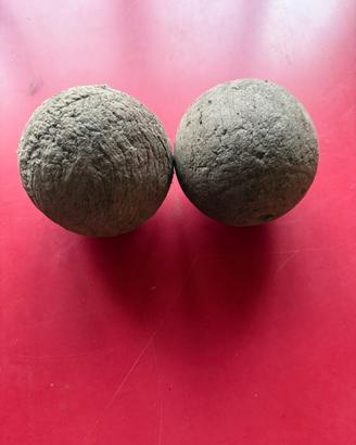 6 paia Bocce in legno