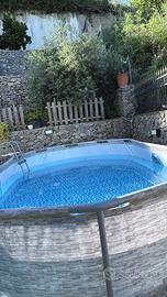 Piscina 5 per 3 altezza 1,20