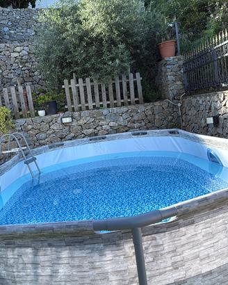 Piscina 5 per 3 altezza 1,20