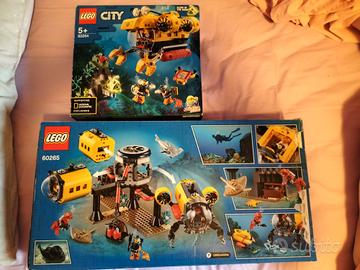 2 lego city Base esplorazione marina 60264-60265