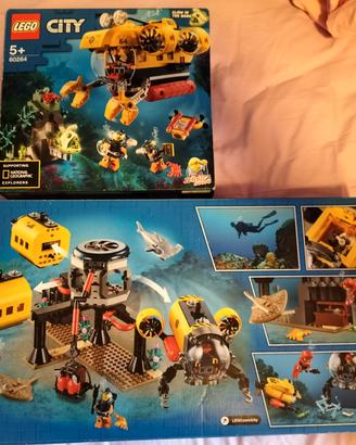 2 lego city Base esplorazione marina 60264-60265