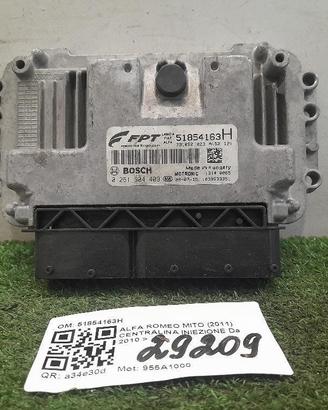 CENTRALINA INIEZIONE ALFA ROMEO Mito Serie (955_)