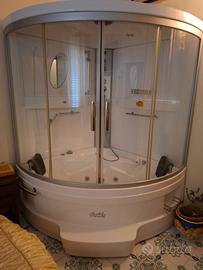 Doccia idromassaggio multifunzione sauna