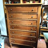 settimano/cassettiera classica a 7 cassetti 