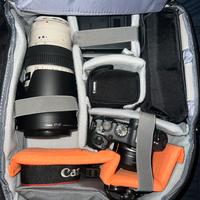 Kit canon eos r8+(50mm)+(70-200)
