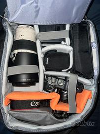 Kit canon eos r8+(50mm)+(70-200)