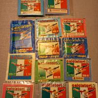 Calciatori Panini Bustine varie anni 70/80/90