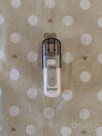 Chiavetta USB 3.0 Lexar JumpDrive V100 128GB
