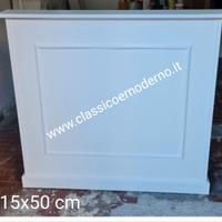 bancone reception boiserie da 130 cm con spedizion