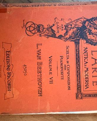 SPARTITI MUSICALI VECCHI E ANTICHI