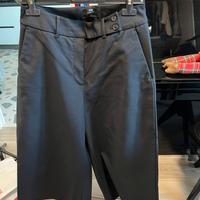 Gonna Pantalone palazzo blu cotone -PT01
