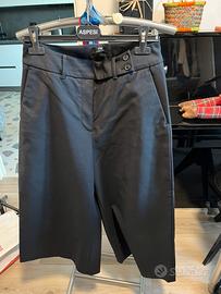 Gonna Pantalone palazzo blu cotone -PT01