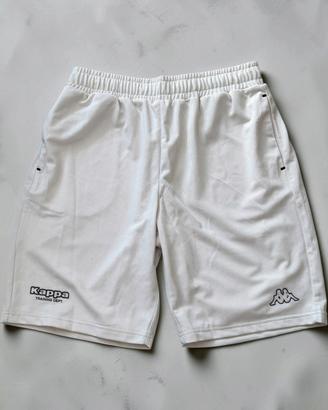 Kappa&Primark-Shorts in Mesh Traforati Panna