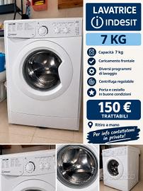 🧺 LAVATRICE INDESIT 7 KG – IN BUONE CONDIZIONI