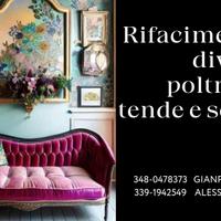 Rifacimento divani, tende, sedie e poltrone 🇮🇹