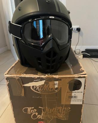 Casco premier vintage mask star military Bm