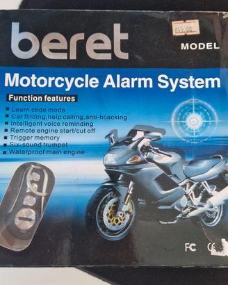 Sistema di Allarme Moto Beret - Nuovo