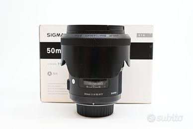 SIGMA REFLEX 50MM 1.4 DG ART PER NIKON F-MOUNT