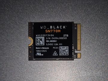 SSD WD BLACK 2TB SN770M M.2 2230 NVMe