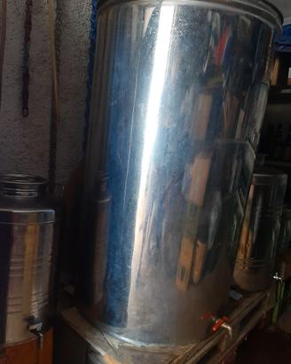 Serbatoio inox 500 litri