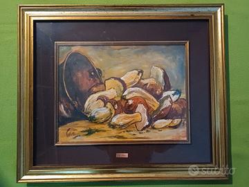QUADRO PORCINI E PAIOLO