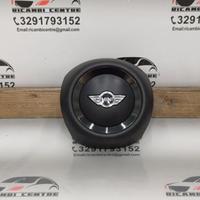 Airbag volante 2s nero mini cooper r55 r56 r57 r58