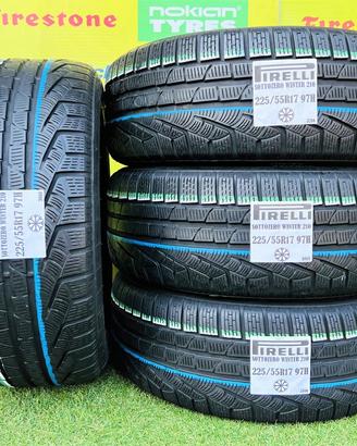 X4: Invernali 225/55R17 97H -PIRELLI- al 75%