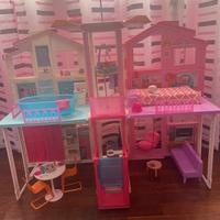 Barbie-la casa di Malibu per bambole con acces