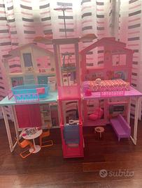 Barbie-la casa di Malibu per bambole con acces