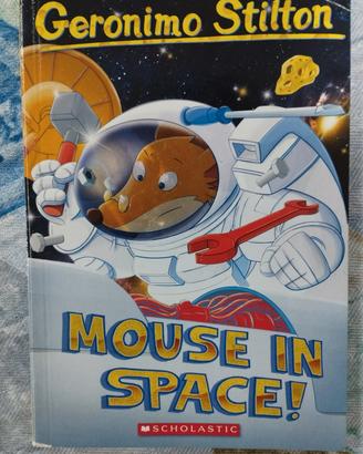 libro inglese di Geronimo stilton "Mouse in space"