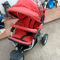 Passeggino Jane' rosso