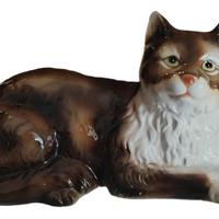 Gatto in ceramica di Bassano