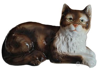 Gatto in ceramica di Bassano