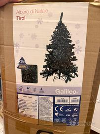 Albero di natale 180 cm, 627 rami, 250 luci calde