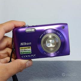 NIKON COOLPIX S3300 Fotocamera VIOLA 16MP