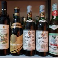 Bottiglie di vino da collezione