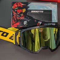 Maschera MTB/MOTOCROSS Bogotto Gialla/Nera